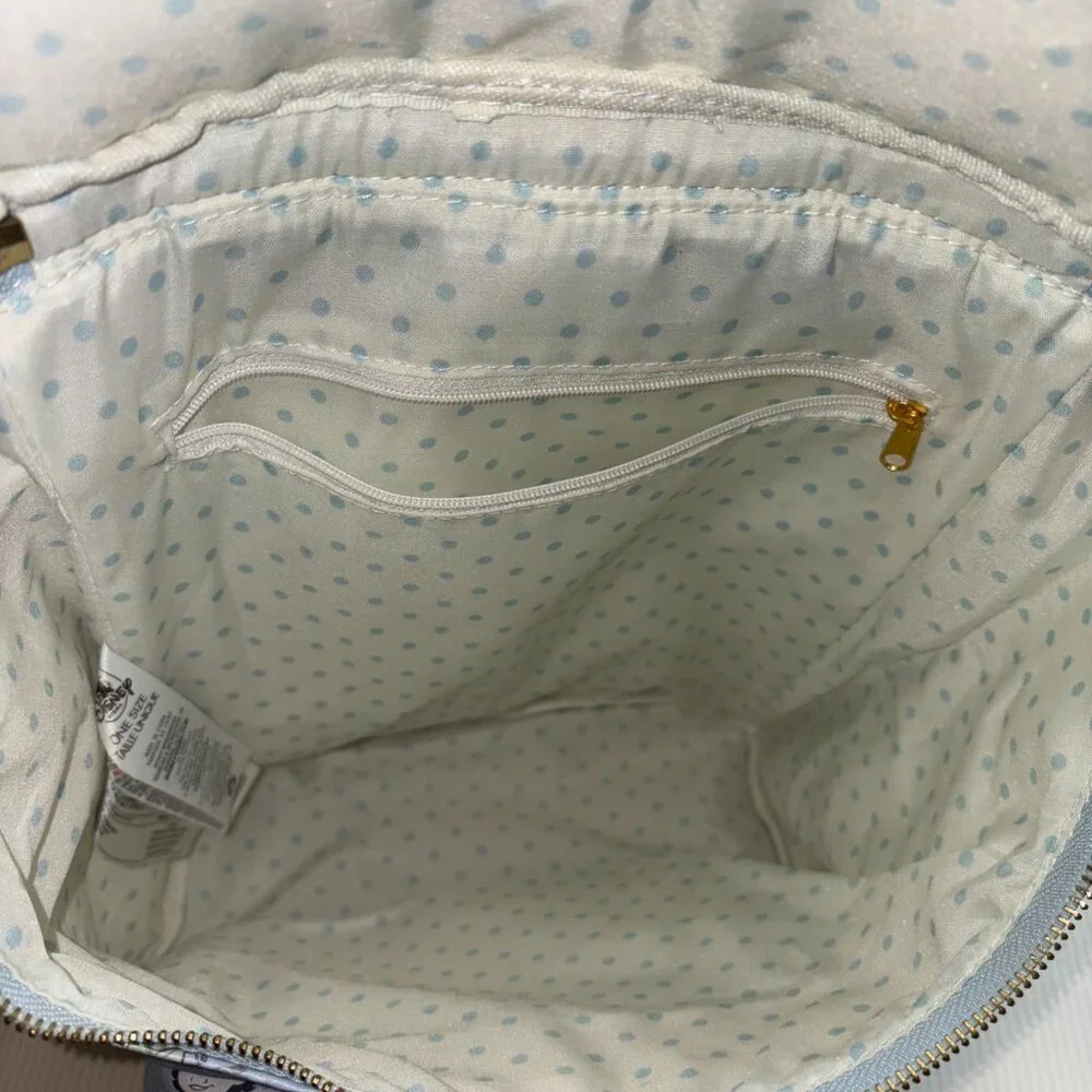Disney Light Blue Tinker Bell & Disney Princesses Mini Backpack